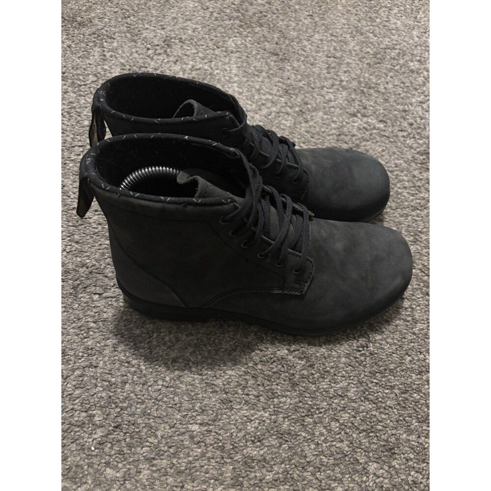Blundstone 1931 Combat Distressed Boot Womens Size 7.5 Rustic Black Grey/Black